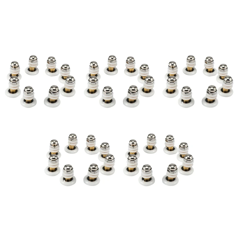 

40 шт., ролики для раздвижных дверей, диаметр 25 мм