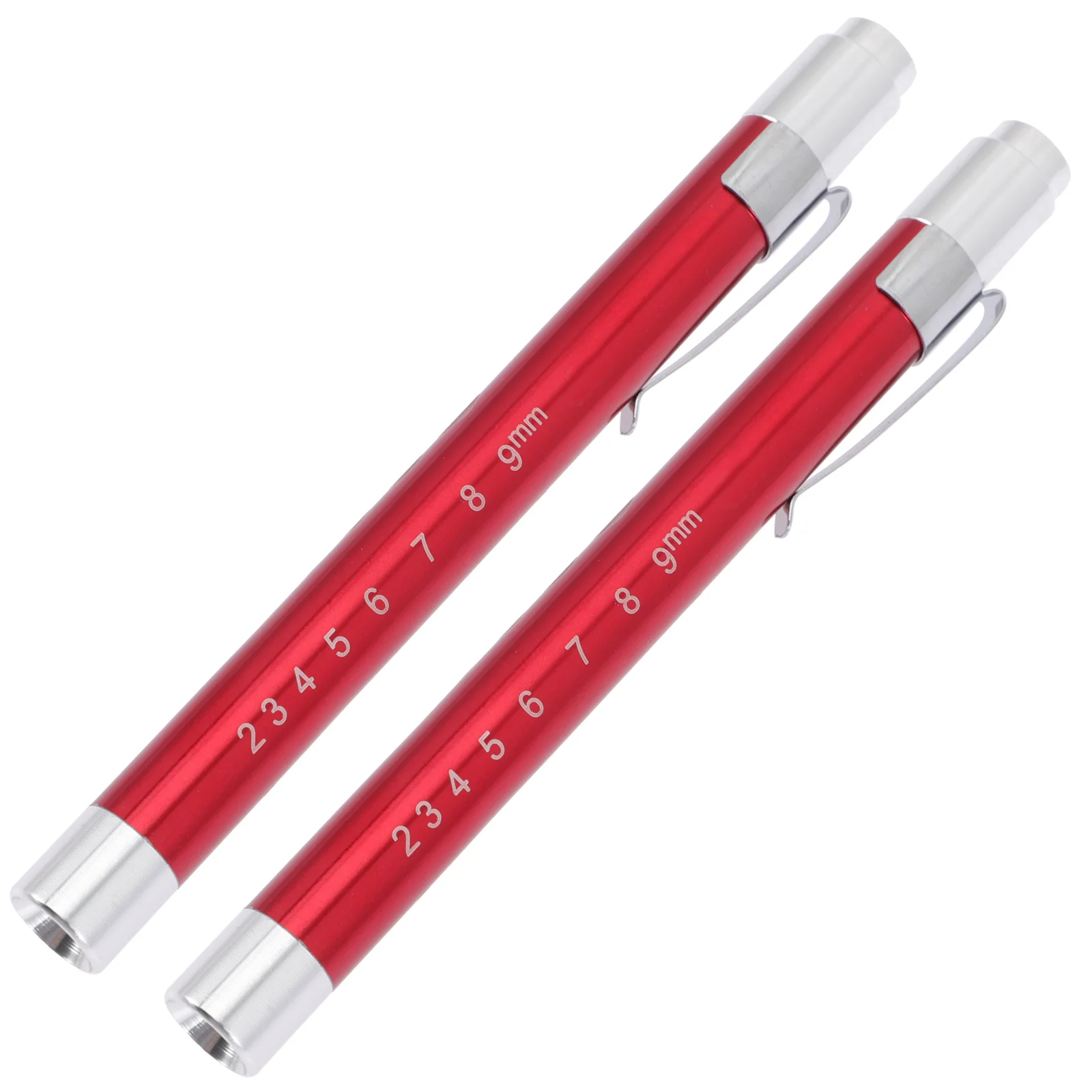 

2pcs Inspection Lamp Battery Powered Penlight Drop-proof LED Electric Torch