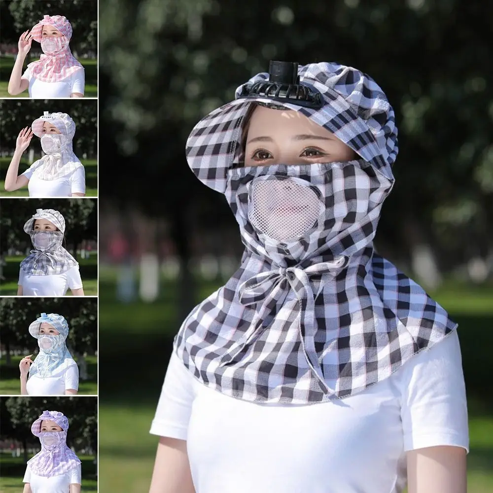 

Summer Outdoor Neck Scarf Garden Sun Hat Face-Covering UV Protection Fishing Hat