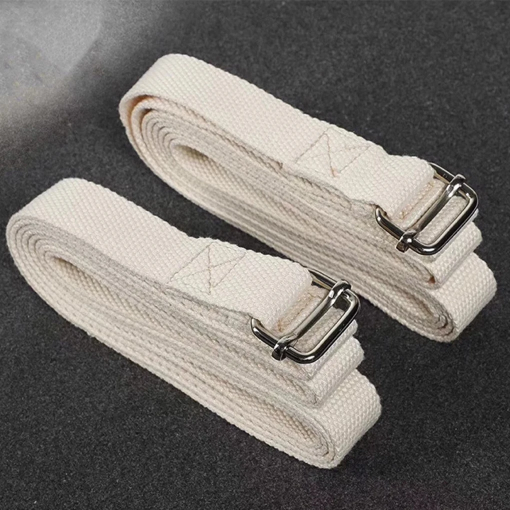 

2 Soft And Comfortable Yoga Belt For Enhanced Stretching And Flexibility Made With Pure Cotton