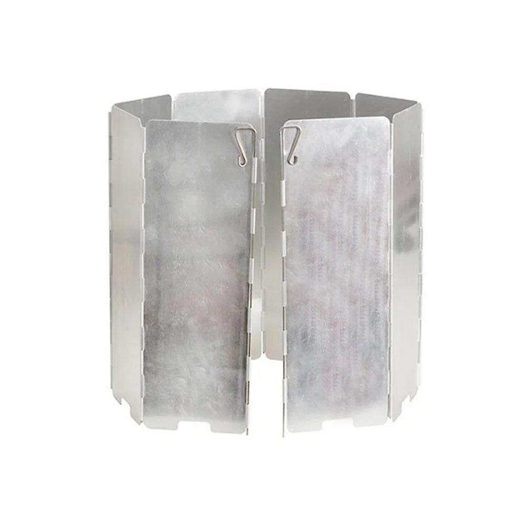 

1Pc Cooker Windscreen Durable Portable Practical Cooker Windscreen Picnic Stove Windscreen Burner Windscreen Camping equipment