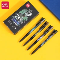 4pcs8pcs high quality pen 0 38mm black ink gel pen signature pen school supplies office supplies stationery for writing