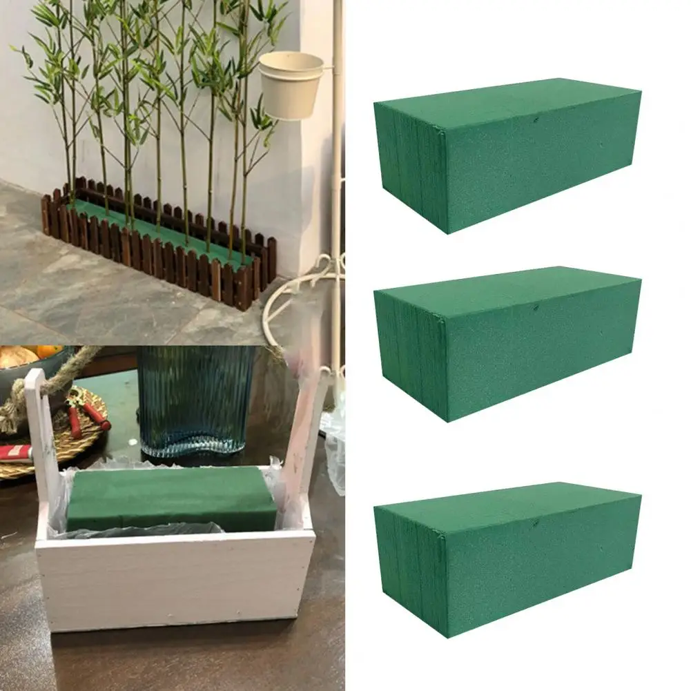 

Dried Flower Mud Durable Convenient Highly Absorbent Household Use Flower Foam Block Dry Floral Foam