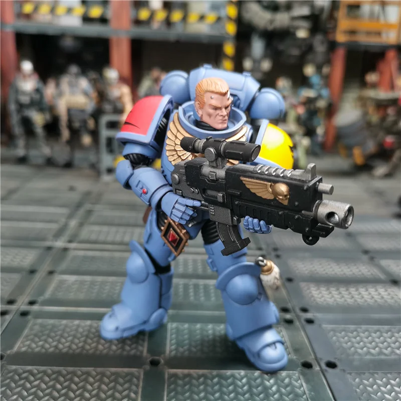 

1/18th Space Wolves Battle Hunter Pack Battle Version 3.75inch Movable Action Doll Figures Collectable Gift