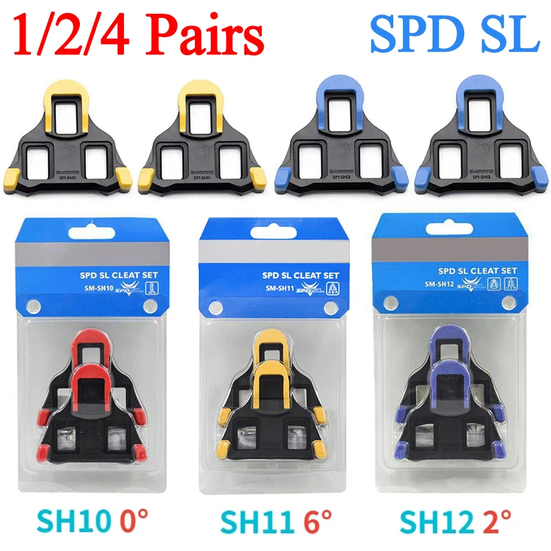 SPD SL Road Bike Pedal Cleat SH11 Bicycle Cleats Original Box Shoes Cleats Bike Pedal Road Cleats Speed System SH10 SH11 SH12