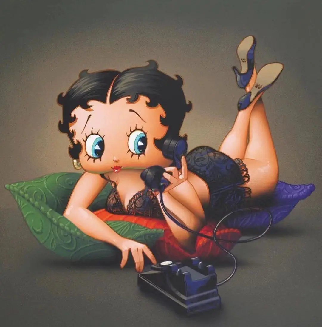 

Сексуальная красивая Картина на холсте Бетти боп для девушек поп-арт селфи аниме искусство на стену картина для гостиной домашний декор