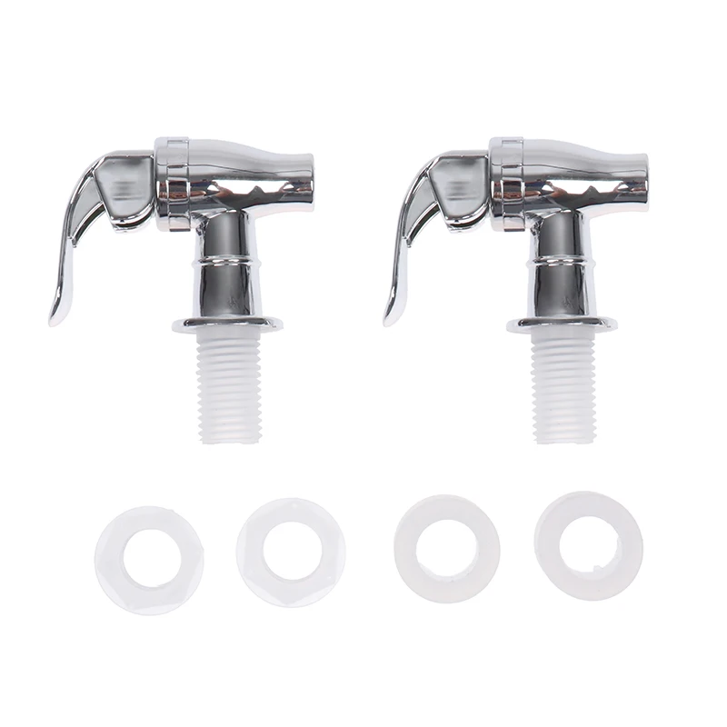 2pcs plastic Wine Valve Water Dispenser Switch Tap Bibcocks Glass Wine Bottle Faucet Jar Barrel Water Tank Faucet With Filter