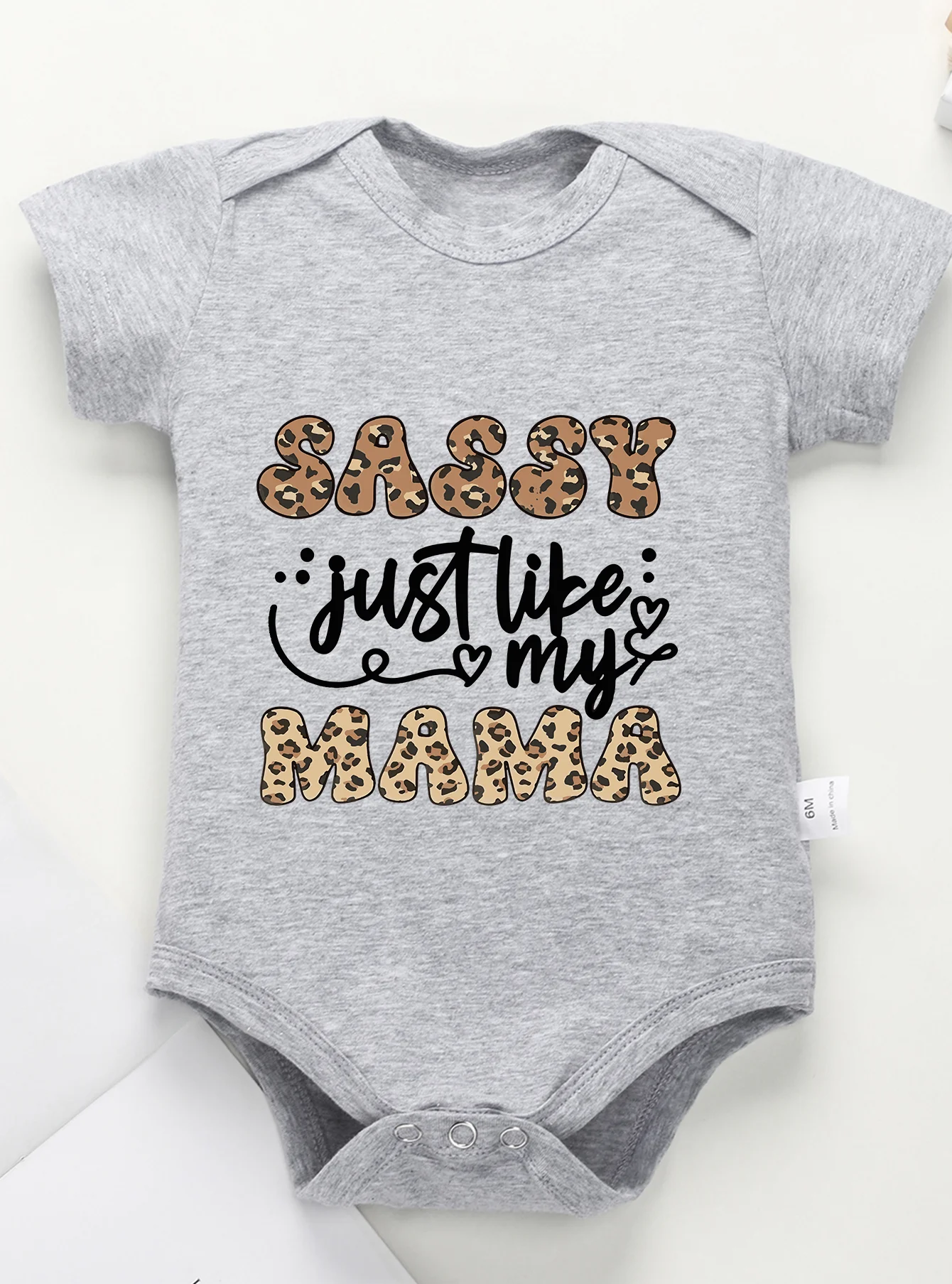 Хлопковое Боди Унисекс Для Малышей 0-24 Месяцев С Милым Мультяшным Принтом Моя