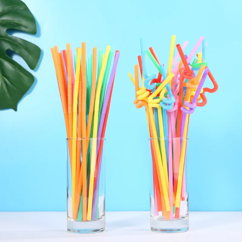 

Straws Single Disposable Independent Packaging Pregnant Women Children Postpartum Art Color Baby Bending Drink Rough Puerpera