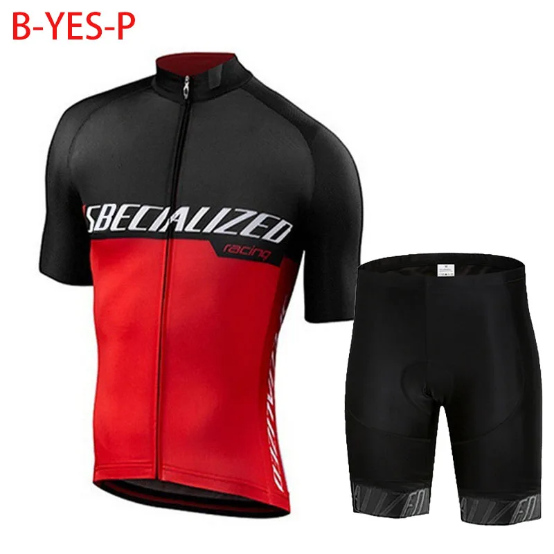 Мужской Летний Велосипедный Комплект Из Джерси С Короткими Рукавами Дышащая