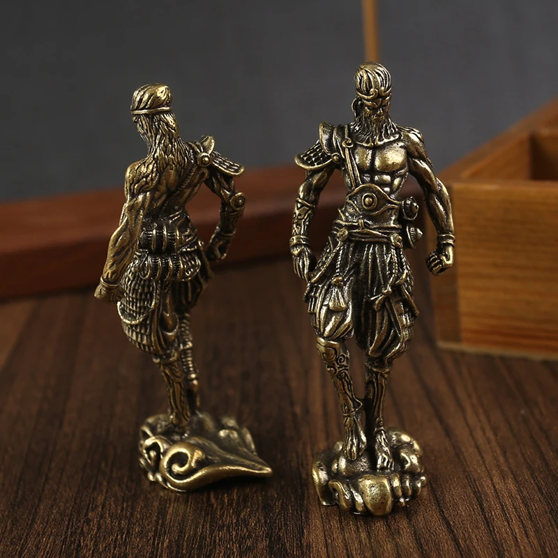 Черный Чайный Сервиз Wukong Monkey Миниатюрные Домашние Бронзовые Украшения С