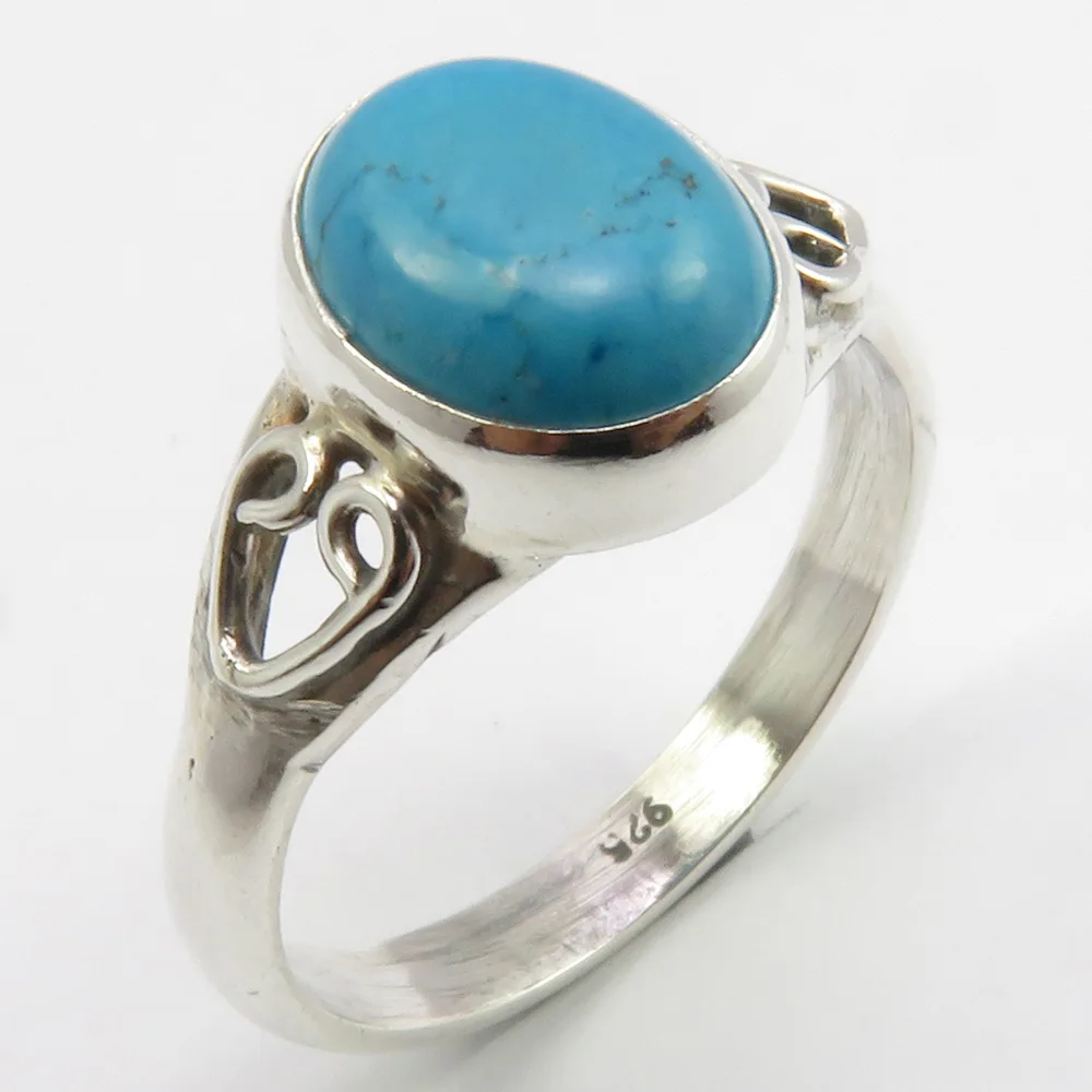 

Semi-precious Stone Tribal Style Ring Size 8