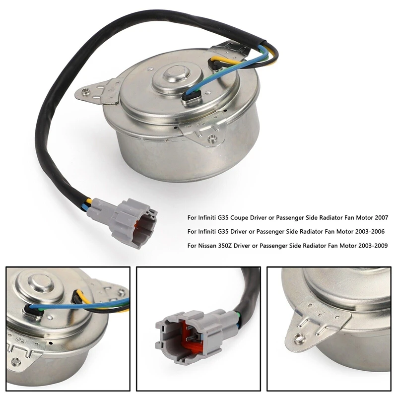 Двигатель вентилятора охлаждения радиатора автомобиля 21487-CD00A для водителя или