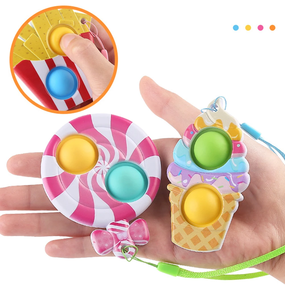 Игрушка Пасхальная в виде яйца игрушка-антистресс с эффектом пузырьков пуш-ап