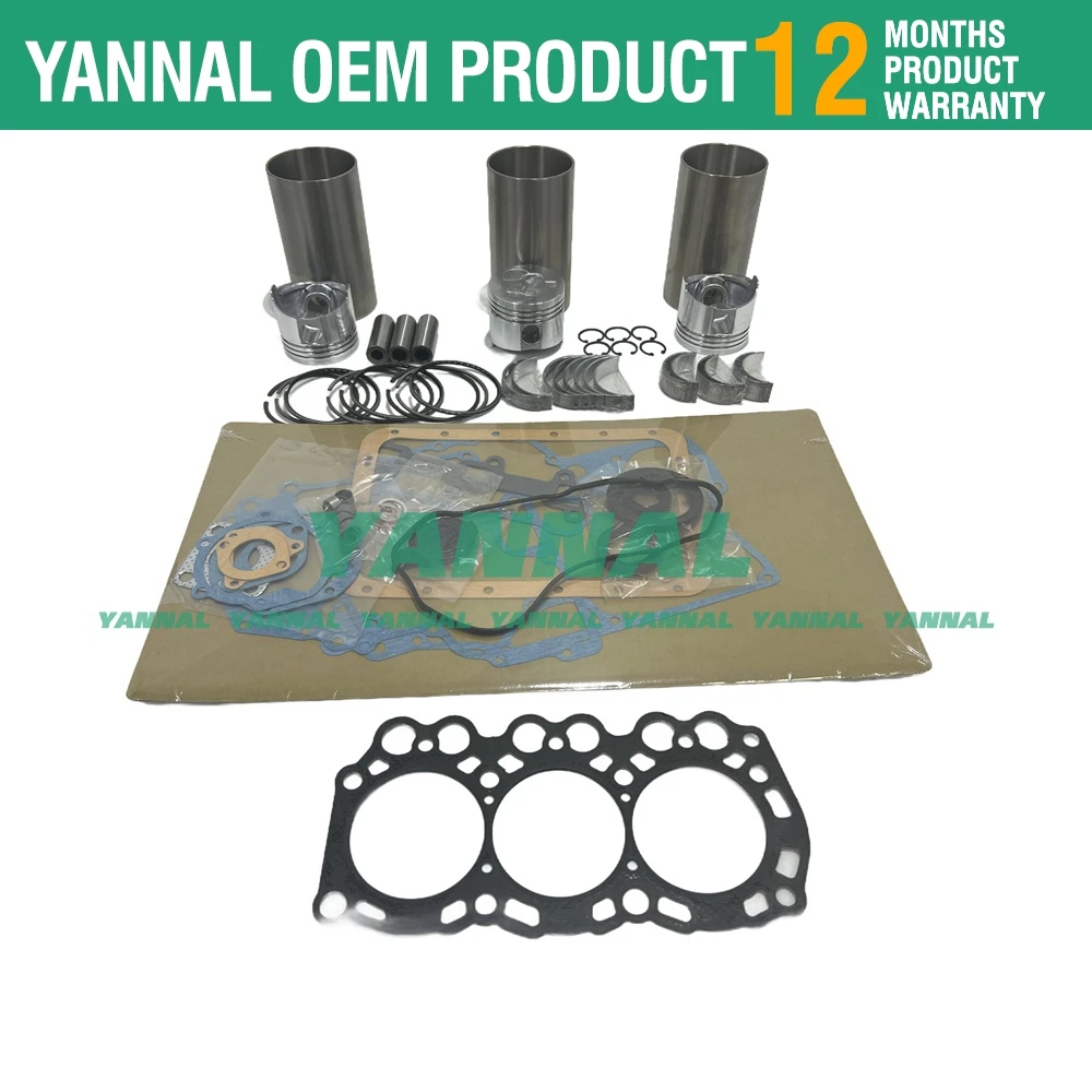 Для Mitsubishi L3E комплект для капитального ремонта Caterpillar 301.5CR 301.6C 301.8C Запчасти