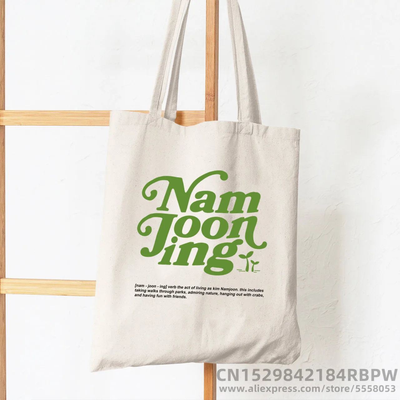 Приятная Женская вместительная Холщовая Сумка-тоут с надписью многоразовый