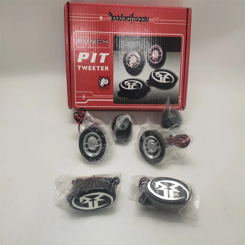 

Free Shipping 1 Set Rockford Fosgate PUNCH PIT Tweeter 2''(25mm) TWEETER SYSTEM Car Tweeter GENUINE PART Made In U.S.A