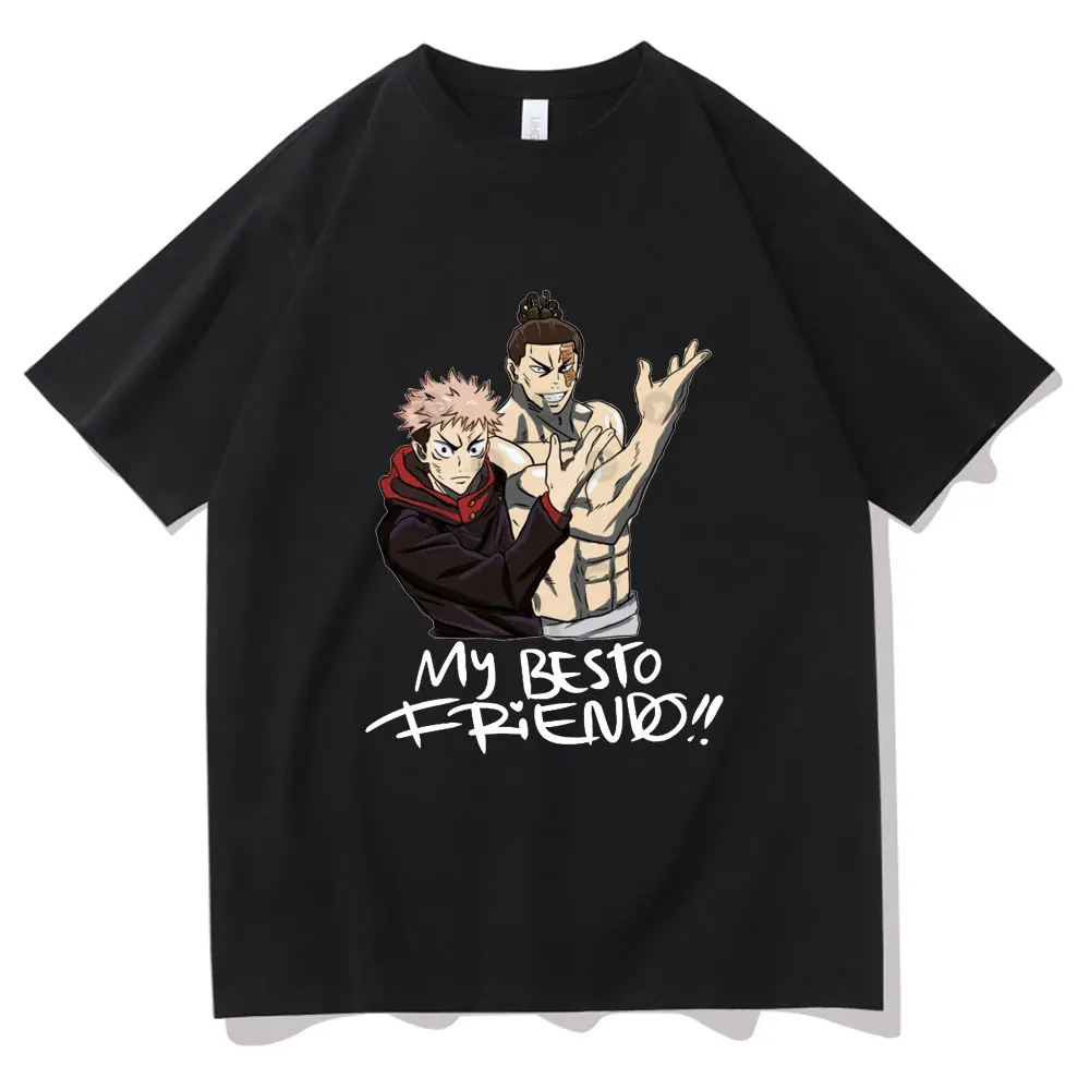 

Повседневные мужские футболки My Besto Friendo Todo Aoi с принтом аниме ююютсу кайсен, большие размеры, 3D футболка, уличная одежда в стиле хип-хоп, одеж...