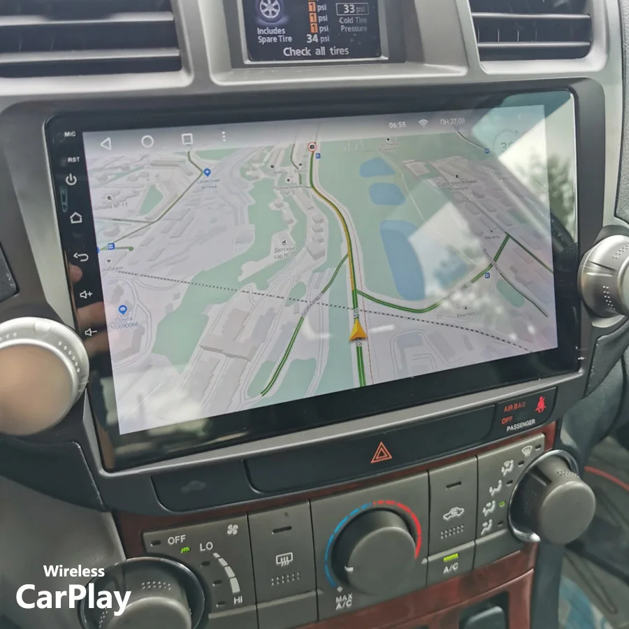 Автомагнитола 2 Din Android 12 с сенсорным экраном мультимедийный видеоплеер для Toyota