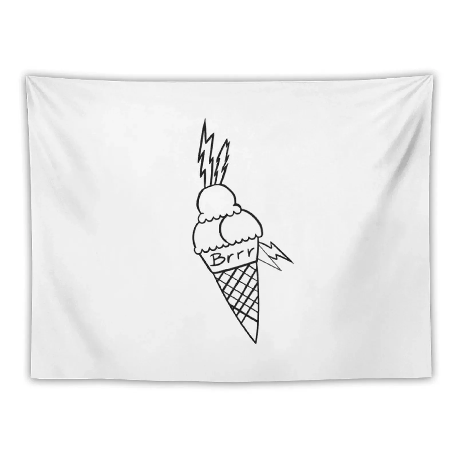 Гобелен для мороженого brr декор комнаты милые обои домашний комнатный корейский