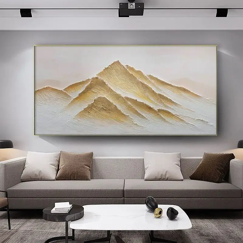 Современное Абстрактное Искусство Jinshan ручная работа картина маслом для