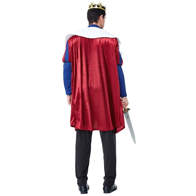 Великолепное средневековое платье для мужчин и женщин карнавальное косплея на