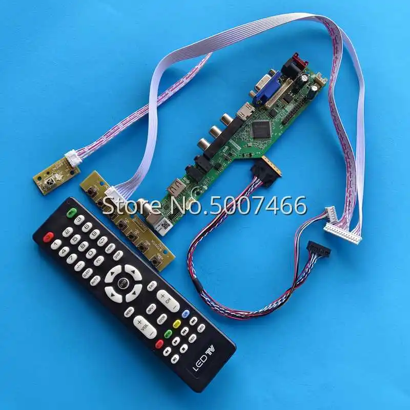 

For N116BGE-L32 L42 LED Screen 40 Pin LVDS 11.6" 1366*768 VGA USB HDMI-Compatible Analog TV Signal LCD Driver Control Board Kit