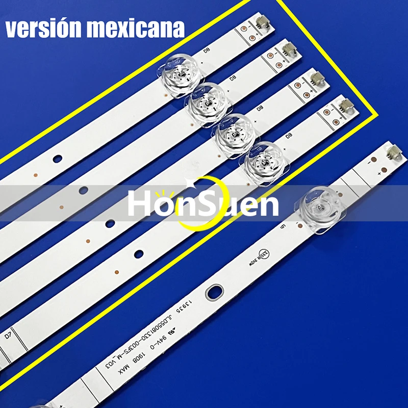 Комплект 4 шт. фотовспышка для Hisense светодиодный 55r6000gm