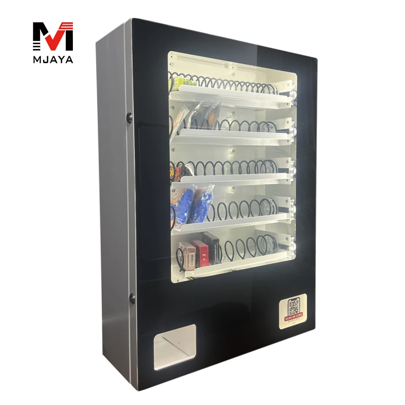 1Pcs TM004-5B Mini Hotel Vending Machine Dispenser with QR Code Payment for Small Item Box Automatic Self-service - купить по