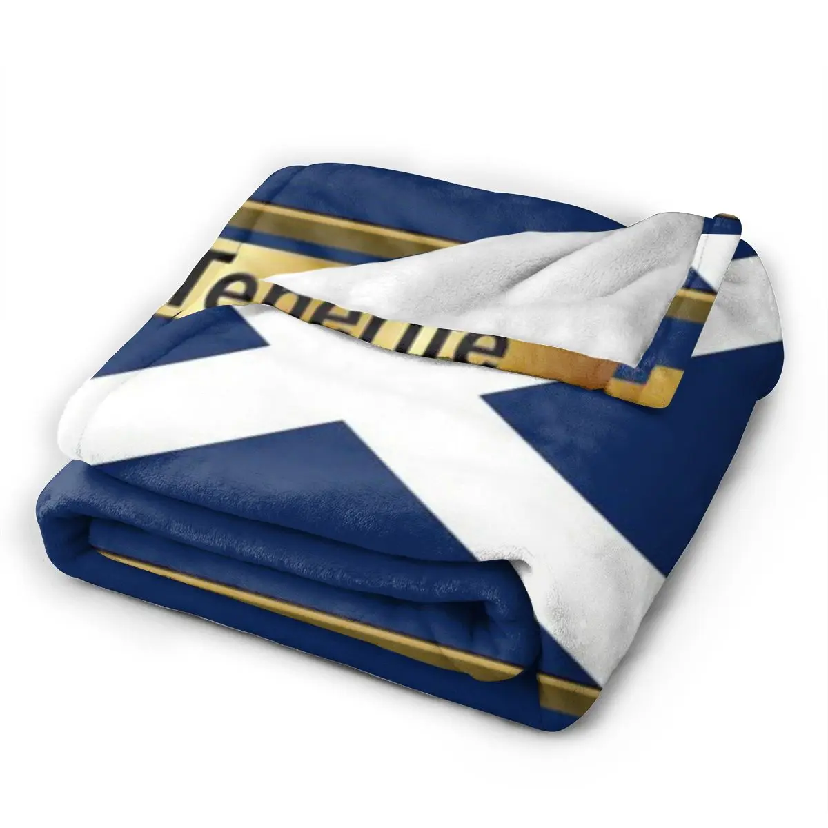 Супермягкое Флисовое одеяло с изображением флага Tenerife