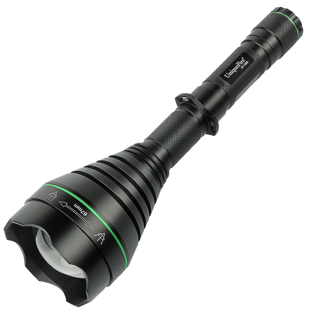UniqueFire 1508 3 Modes IR 850nm LED Flashlight 5W Night Vision Waterproof Adjustable Tactical 18650 Battery Torch for Hunting
