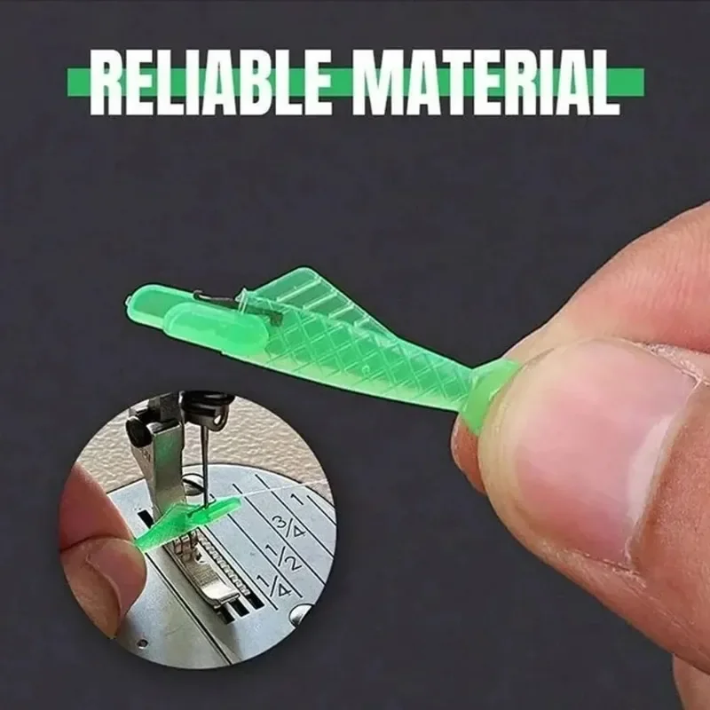 5 шт. вставка для швейных игл типа рыба быстрый пластиковый нитевдеватель