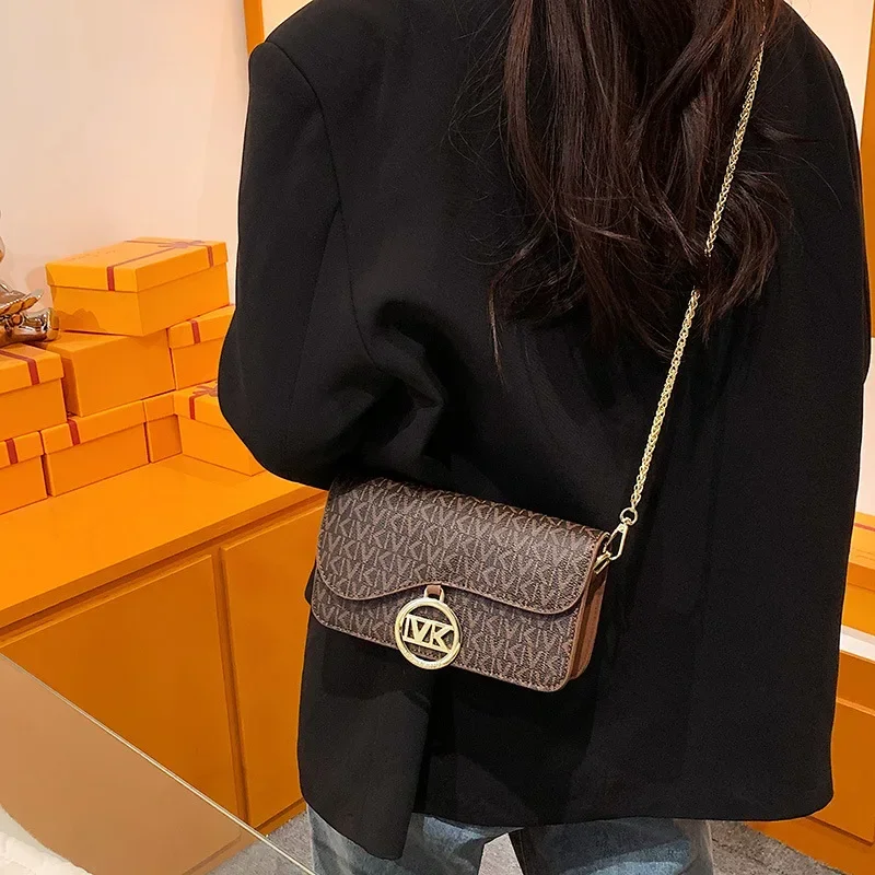 Роскошные женские сумки на плечо IVK дизайнерские через сумочка женский клатч