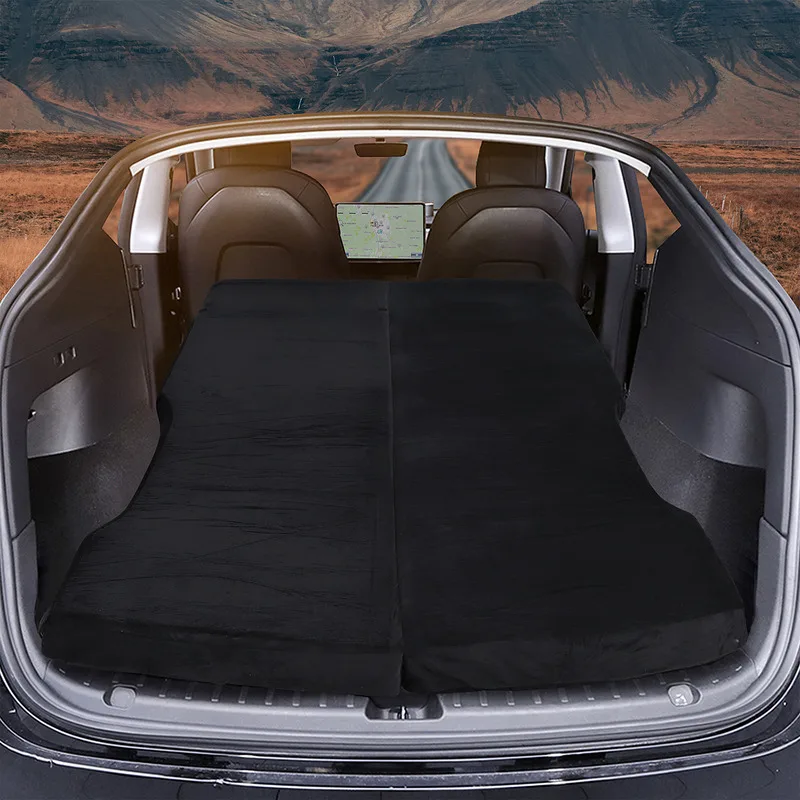 

Camping Mattress for Tesla Model Y/3/X Memory Foam Mattress, Storage Bag & Sheet Provided, in Car Sleeping,Foam Camping Mattress