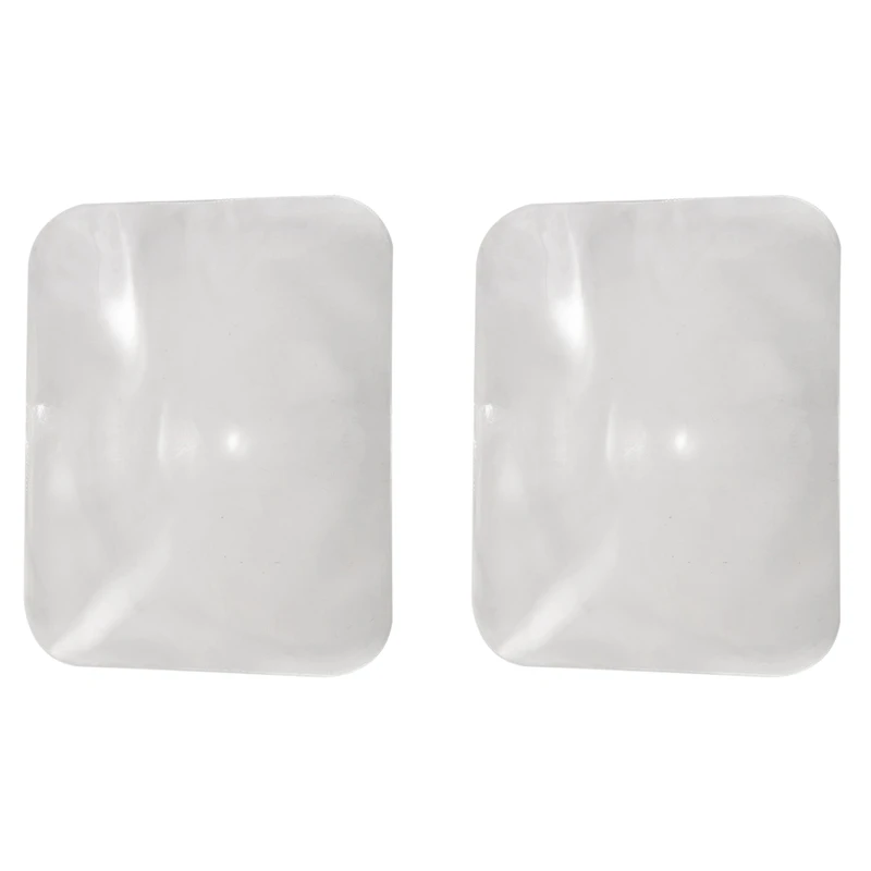 

2X автомобильный широкоугольный объектив, 10 дюймов X 8 дюймов Реверсивный стикер, парковочная камера для слепых зон заднего вида для автомоби...