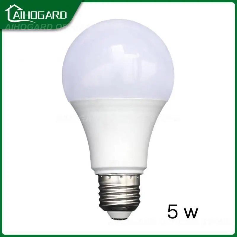 

Aluminum Induction Light Bulb 85v-265v 1pcs Led Pure Light Control Lamp Automatic Sensing Yard Street Lamp Wholesale Spot Light