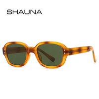 shauna fashion colorful oval women luxury sunglasses retro rivets decoration clear gradient shades uv400 men sun glasses