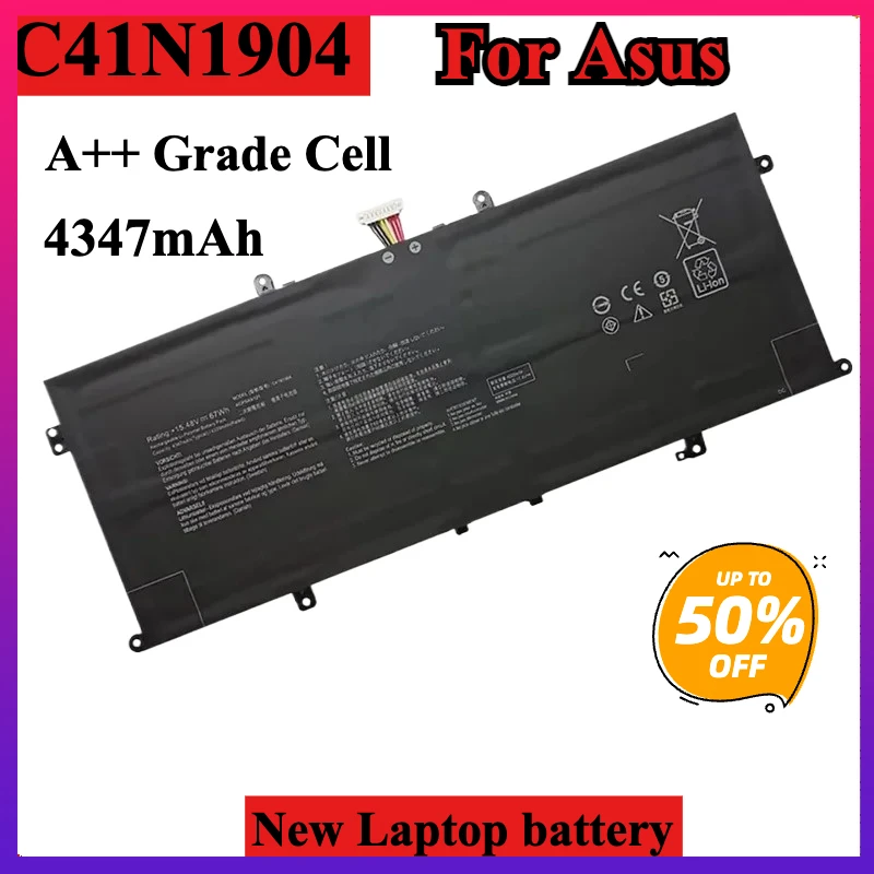 C41N1904 Высококачественная сменная батарея 4ICP5/49/121 02B200- 03660500 Аккумулятор для