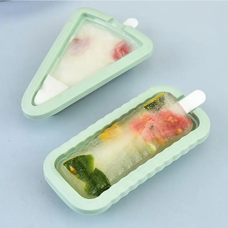 Форма для мороженого легко чистящаяся высокотемпературная желтая силиконовая