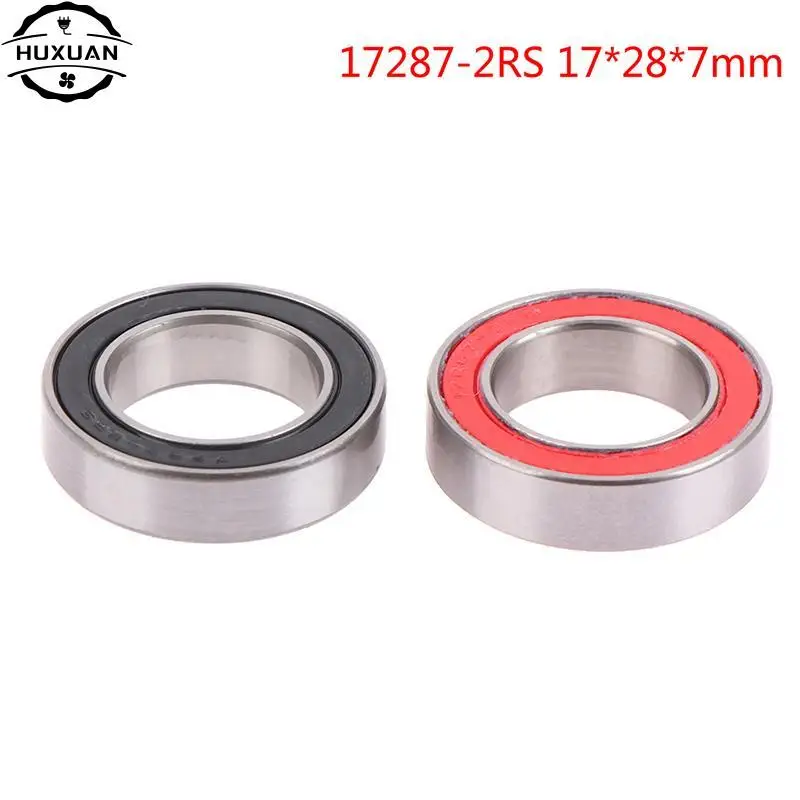 

Bicycle Hub Bearing 17287 2RS ABEC-5 Bearings Repair Parts For KOOZER XM490 BM440 Hub Fastace Novatec 17287-2RS Ball Bearings