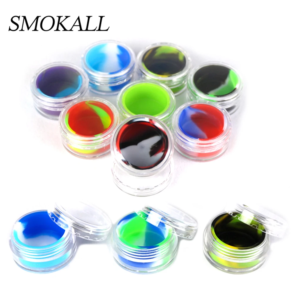 2 шт. 5 мл силиконовый контейнер для масла |