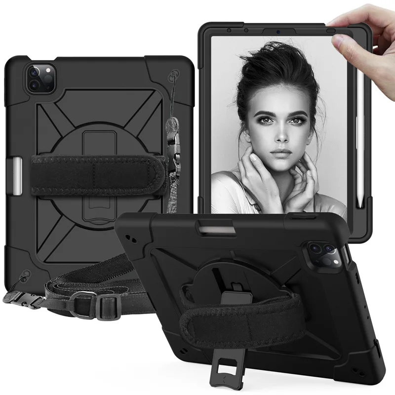 

Heavy Duty iPad Case For 10.9 10th 9th 8th Generation Cover For iPad Pro 11 2018 2020 2021 2022 Mini 6 8.4 5 4 7.9 Smart Cases
