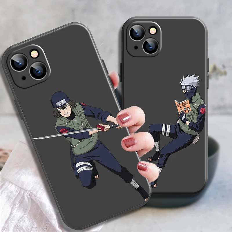 

Bandai Naruto Anime Akatsuki Clouds iPhone Case For iPhone 11 13 12 XR ProMax Plus Xs 7 Max 6 SE 8 12 XR Mini 2020 6s X PVC