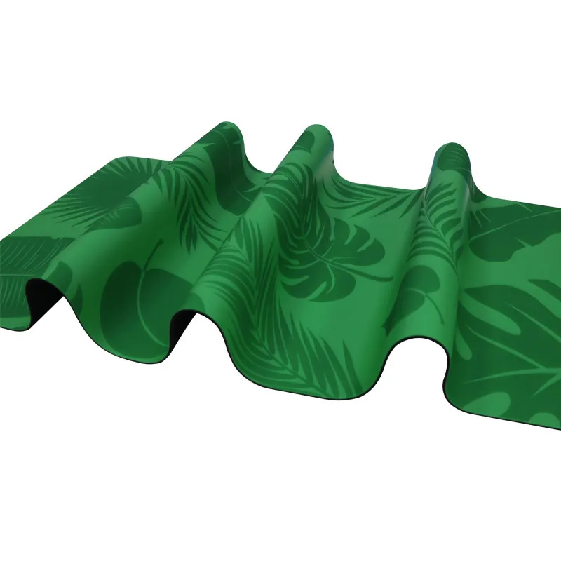 

Lezyan 5 мм Тропический дождевой лес резиновый ПУ Коврик для йоги Нескользящий Впитывающий Пот Широкий утолщенный удлиненный спортивный коврик бесплатная доставка