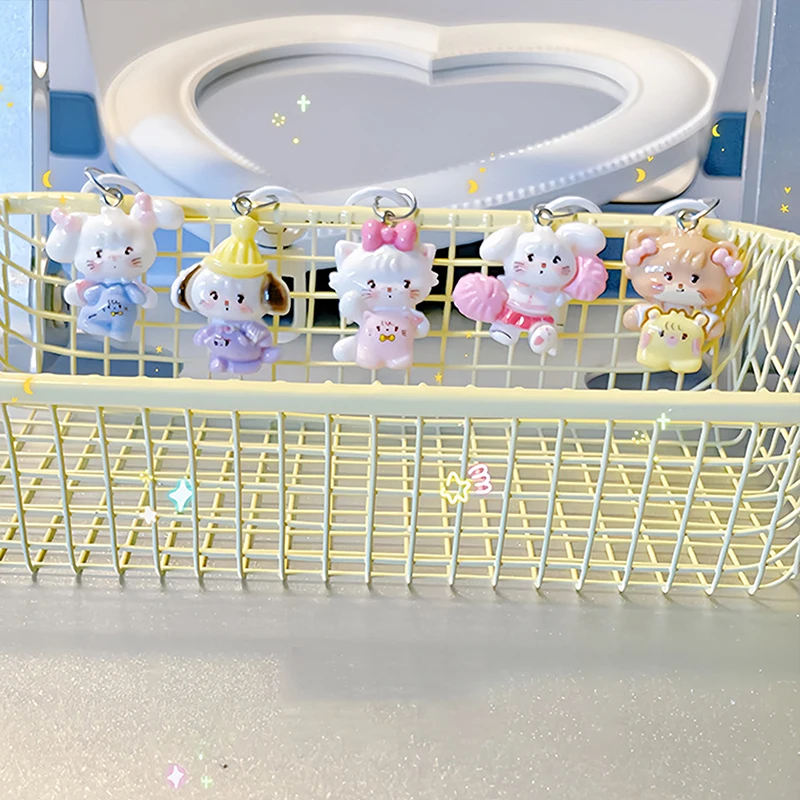 Милая искусственная полимерная подвеска в виде сердца для девочек Чарм-брелок