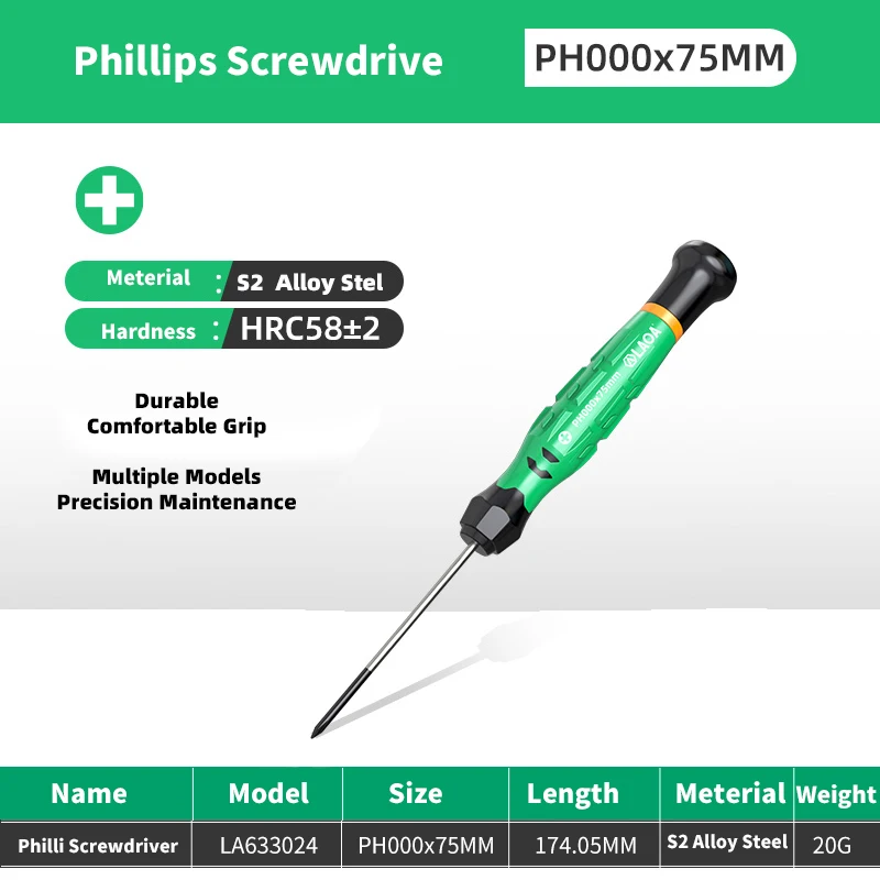 

Мини-отвертка LAOA SL1.0-4.0 Phillips Torx T5-T20
