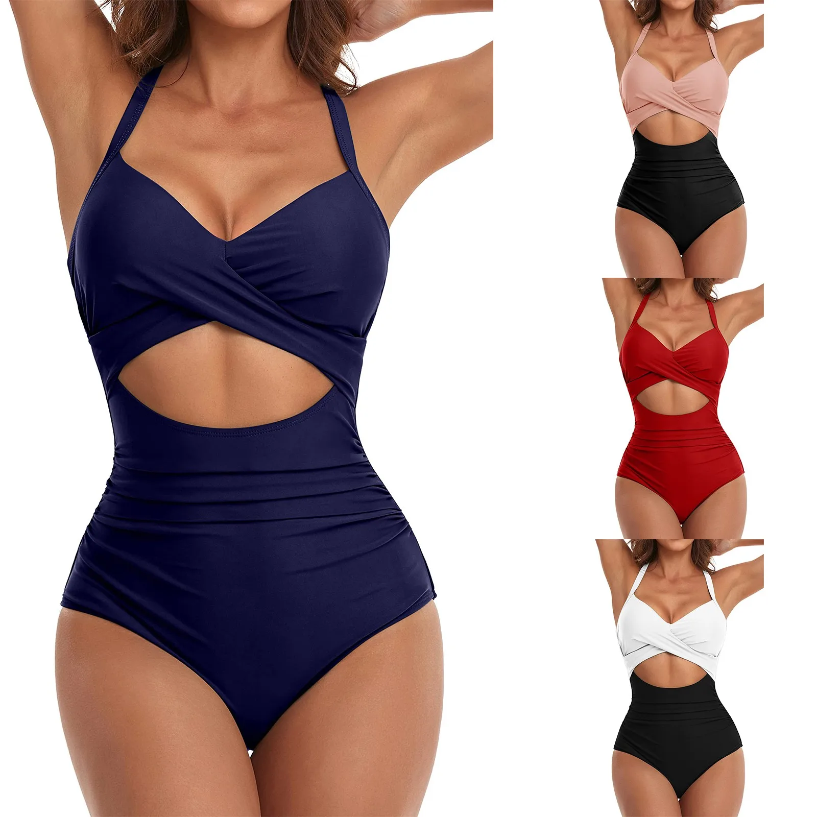 Купальный костюм для женщин танкини купальный бикини топ с шортами и цветочным