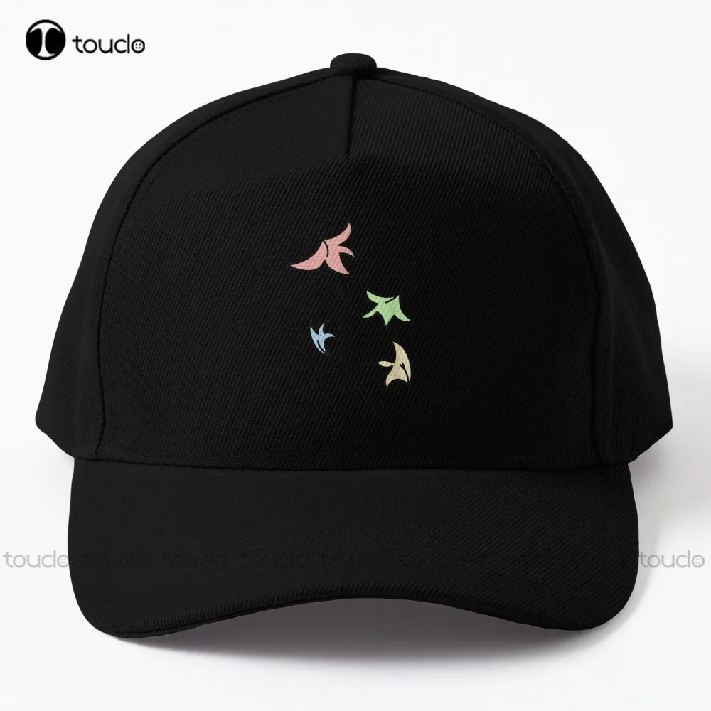 

Бейсболка для ЛГБТ с изображением листьев и сердечек