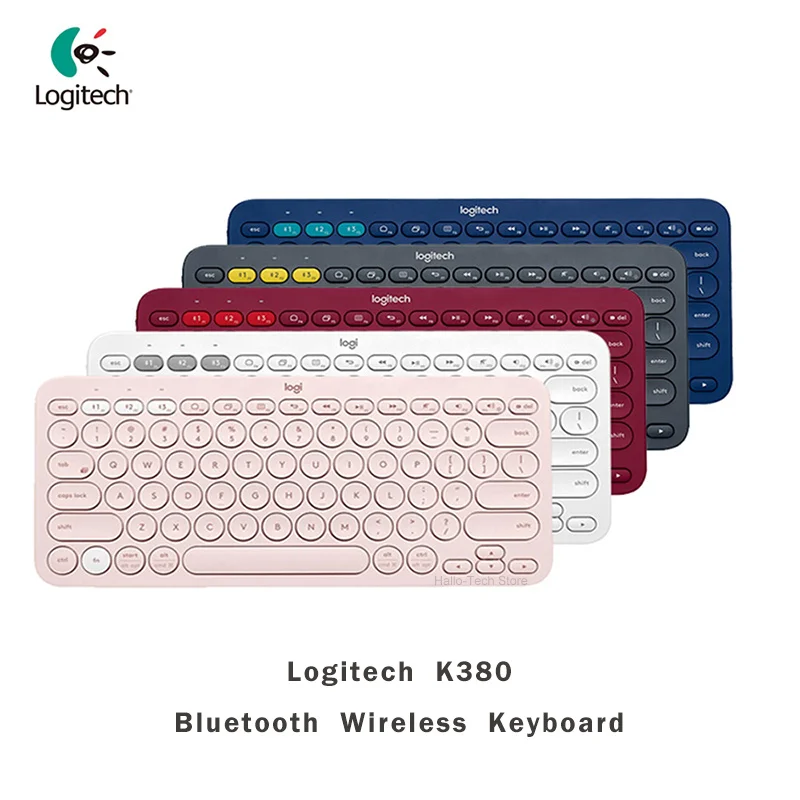 

Logitech K380 многофункциональная беспроводная Bluetooth клавиатура Linemate многоцветная Windows MacOS Android IOS Chrome OS Универсальная