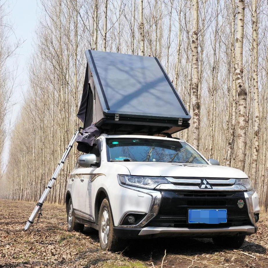 

2023 new Customized Car Roof Tent Aluminum Hard Shell Roof Top Tents Camping Rooftop Tent 2-3 Person